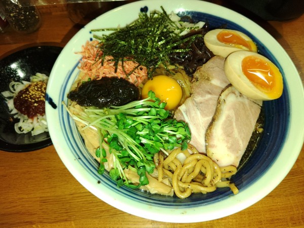 「【限定】黒まぜそば ￥850」@麺屋 鶏口の写真