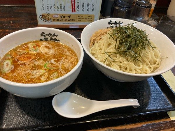 「辛いつけ麺」@らーめんはるか86の写真