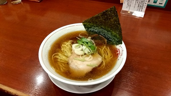 「淡麗煮干ラーメン（７００円）」@ラーチャン専門 我武者羅 橋本店の写真