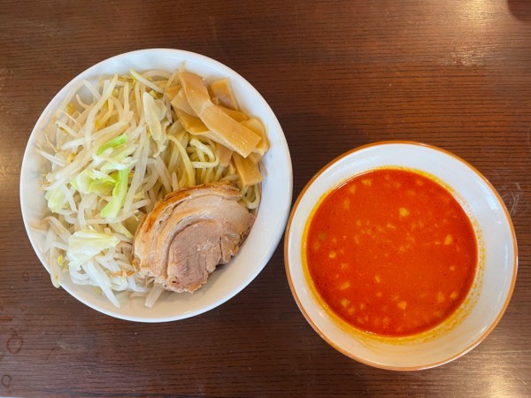 「辛味噌つけ麺」@麺屋 狼の写真