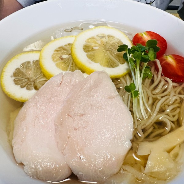 「冷やし鶏そば」@麺屋 美浪の写真