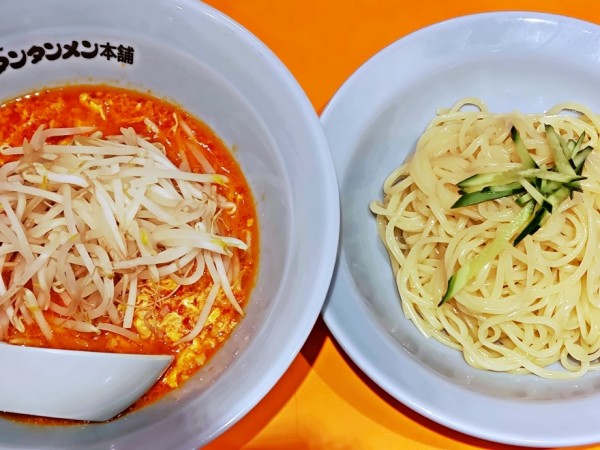 「つけタンタン＋玉子ダブル」@元祖ニュータンタンメン本舗 門前仲町店の写真