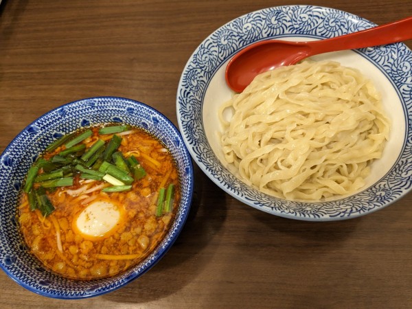 「味玉台湾つけ麺」@中華そば ふうみどうの写真