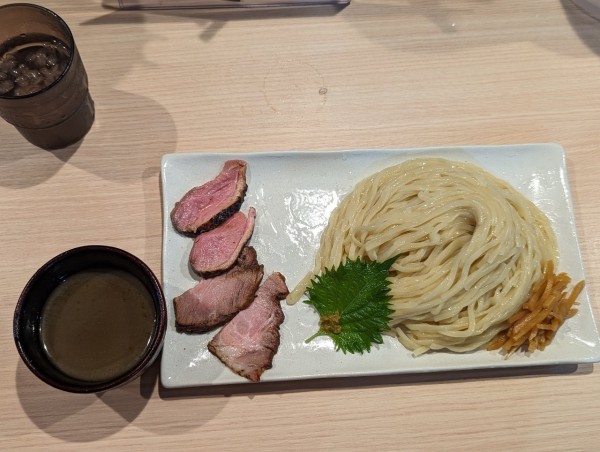 「京小麦の冷し煮干しつけ麺」@麺屋 さん田の写真