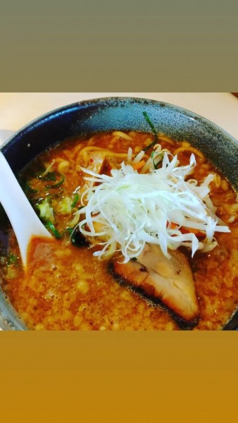 「烈火の赤味噌ラーメン」@麺や鐙壱番の写真