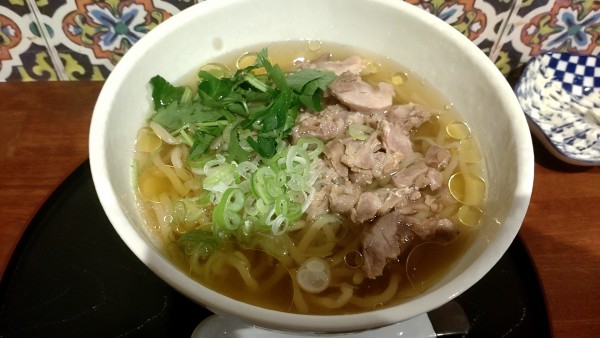 「鳥中華　900円」@元祖 石岡の肉そばの写真