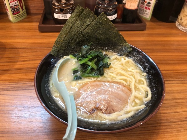 「ラーメン(塩)」@横浜家系ラーメン 壱角家 落合南長崎店の写真