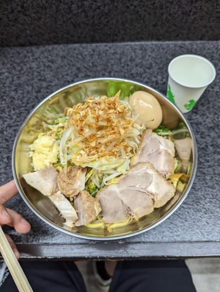 「のり塩汁なし」@らーめん 汁なし 兄貴んちの写真