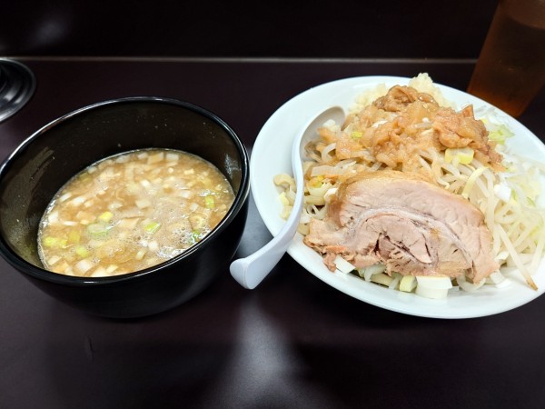 「つけ麺1050円　＋　シークワーサー10円」@ラーメン一心の写真