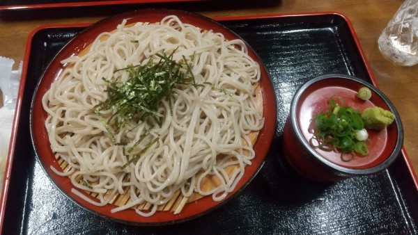 「ざるそば715円」@武蔵屋食堂の写真