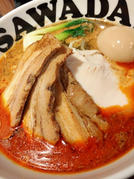「チャーシュー味玉担々麺」@澤田商店の写真