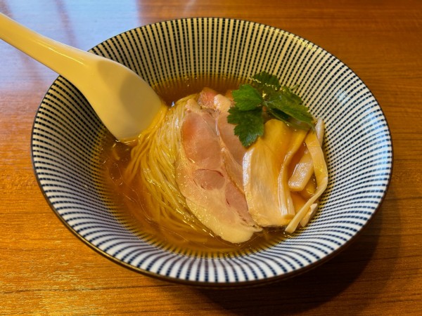 「冷やし煮干しそば」@寿製麺よしかわ 川越店の写真