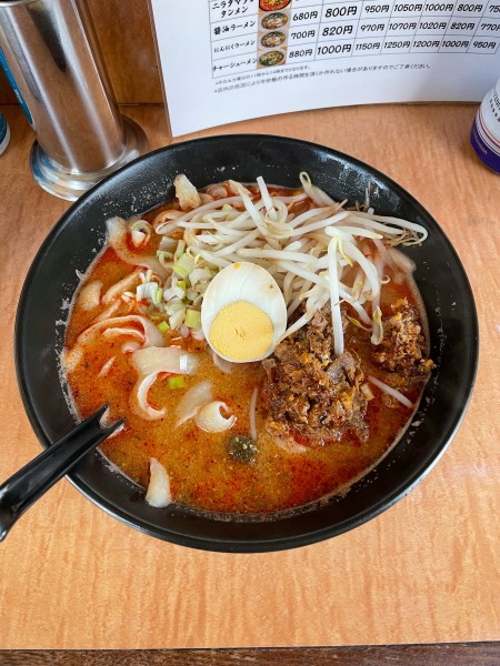 「麻辣刀削麺(800円)」@刀削麺屋 港南店の写真