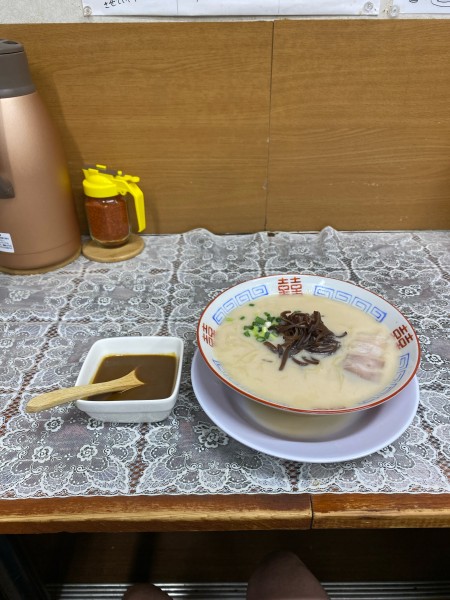 「ラーメン（カタ）　カレールゥ」@博多元気一杯‼︎の写真