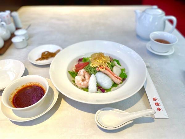 「特選 海の幸の冷やしそば ¥2000」@中国料理 新橋亭 新館の写真