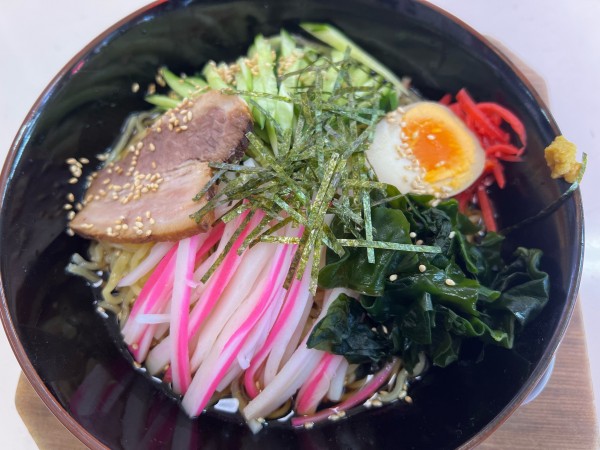 「冷やし中華(醤油)」@ラーメンガキ大将 谷田部店の写真