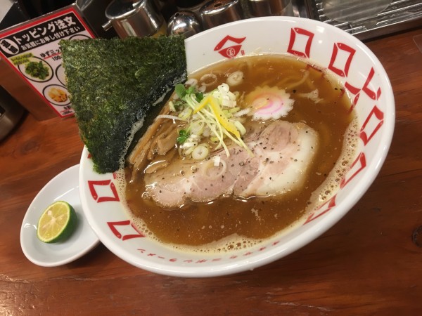 「煮干しらーめん」@煮干しらーめん 玉五郎 大阪駅前第四ビル店の写真