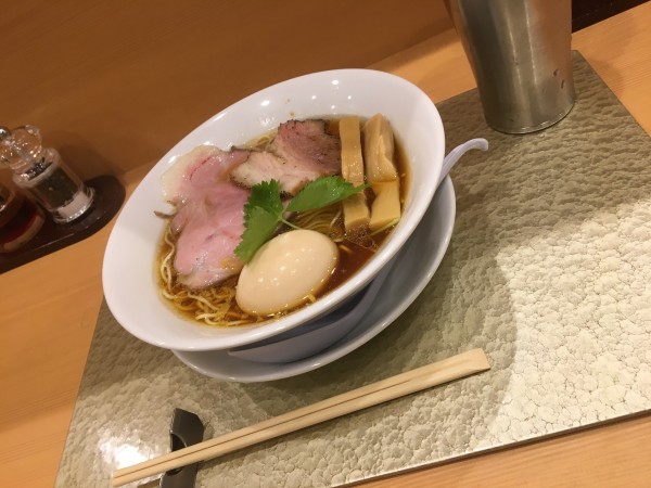 「黄金貝らーめん」@なにわ麺次郎の写真