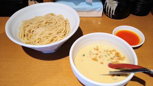 「【限定】冷やし担々つけ麺(大)」@らーめん蓮 三軒茶屋店の写真