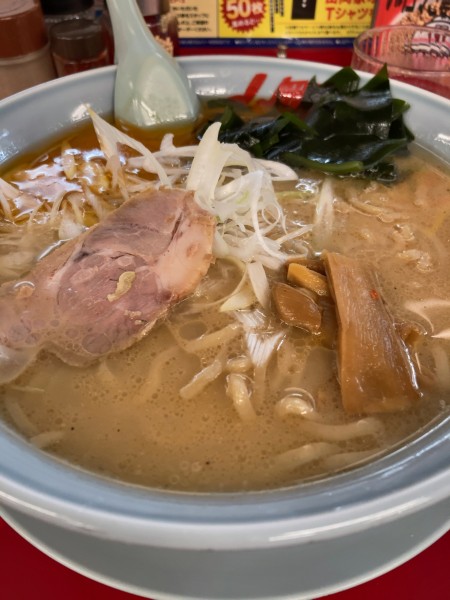 「えび塩ラーメン」@ラーメン山岡家 一宮店の写真