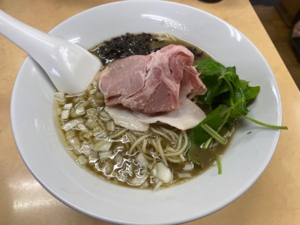 「【限定】冷やしバリカタ煮干しそば」@中華そば よしかわの写真