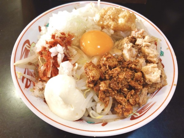 「まぜそば（950円）」@一麺惚 守護神の写真