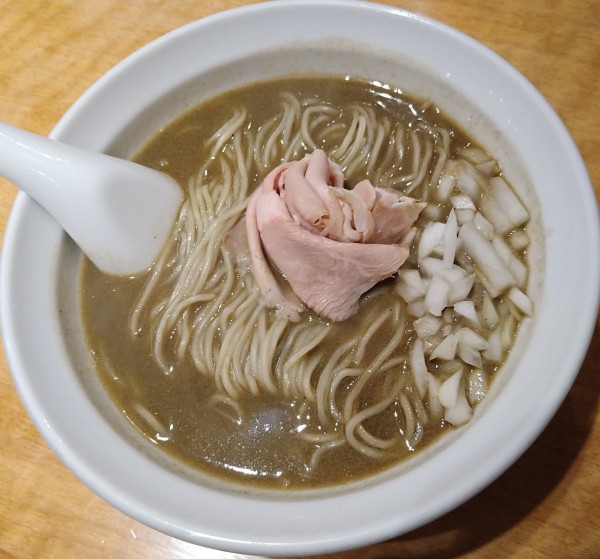 「極濃厚煮干蕎麦 1000円+オマール海老味噌の和え玉 450円」@木更津丿貫の写真