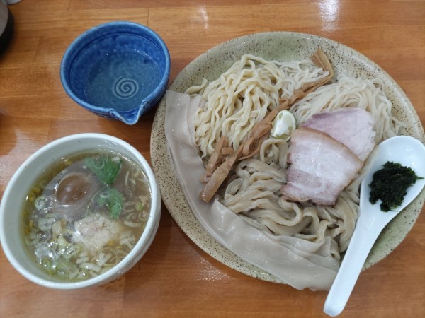 「つけ麺（塩）・大盛」@和渦製麺の写真