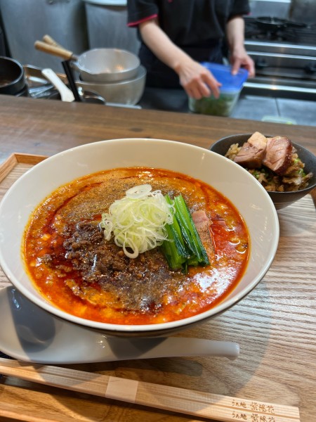 「担々麺」@らぁ麺 紫陽花の写真