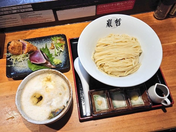 「本日の創作つけ麺「ケンケン鰹の冷しつけ麺」」@ラーメン 巌哲の写真