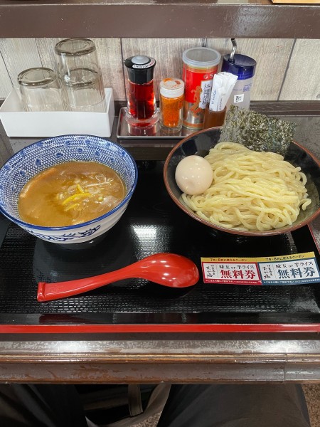 「味玉つけ麺（並）」@中華蕎麦 たか橋の写真