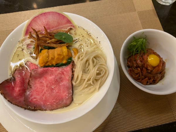 「限定 冷たいトウモロコシのらぁめん 2000」@MENSHOの写真