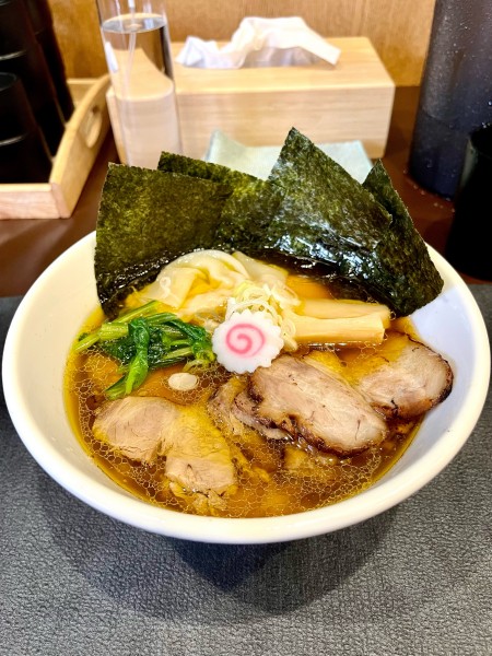 「醤油全部のせら～めん【TP】チャーシュー丼」@手打ち 蓮の写真