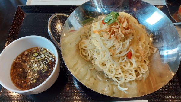 「冷やしつけ麵大盛り 780円」@香府山の写真