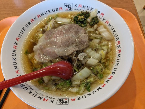 「おいしいラーメン」@どうとんぼり神座 パサール三芳店の写真