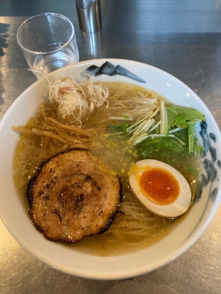 「冷やし柚子塩麺　¥1,490」@ZUND-BARの写真