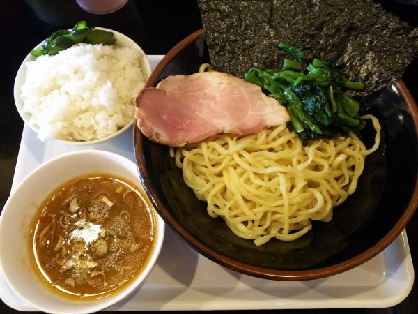 「【限定】つけ麺＋ごはん　850＋100円」@よご家の写真