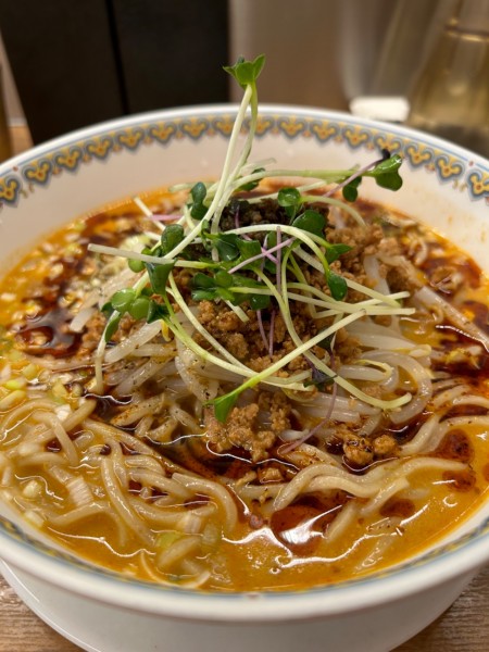 「冷やし!汁あり麻辣タンタンメン　大盛り」@雲林坊 高輪ゲートウェイ店の写真