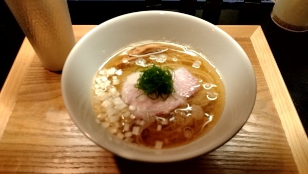 「塩らぁ麺_850円」@のど黒らぁ麺 永屋の写真
