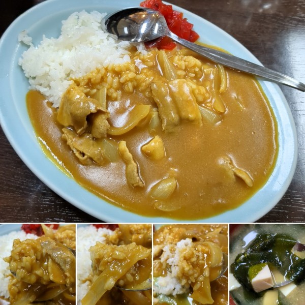 「カレーライス　913円」@大門の写真