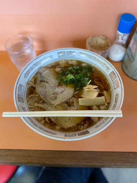 「中華そば大盛」@十八番 本店の写真