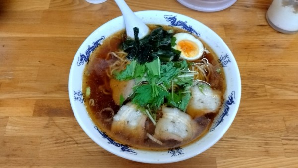 「正油ラーメン_550円」@天心の写真