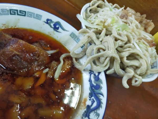 「大つけ700（脂・にんにく）」@蓮爾 新町一丁目店の写真