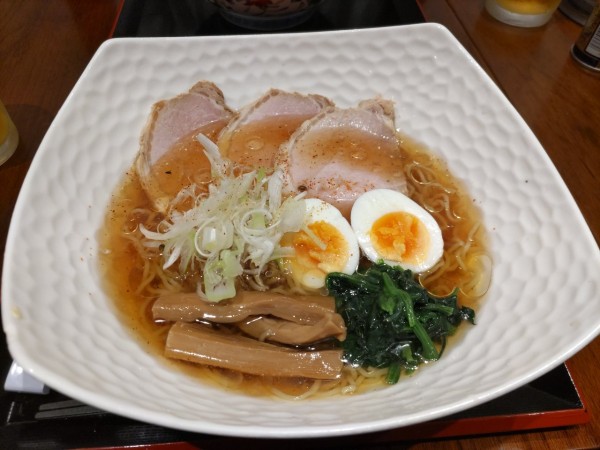 「喜多方風冷しラーメン」@麺とおばんざいとお酒のお店 佳什の写真