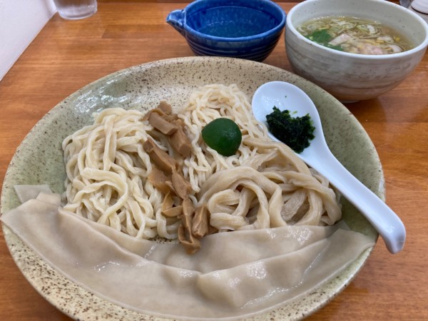 「つけ麺(塩)1000円」@和渦製麺の写真
