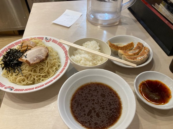 「ざるラーメン」@天下一 五反田店の写真