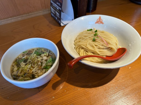 「鰹醤油つけ麺」@三田製麺所 阪神野田店の写真