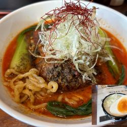 坦々麺（縮れ麺）930円