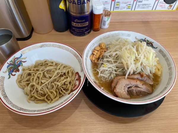 「ミニつけ麺950円」@ラーメン豚山 金沢文庫店の写真