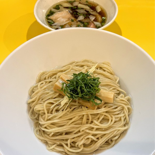 「限定 昆布水つけ麺醤油生姜風味1000円」@ラーメン ニュー松戸の写真